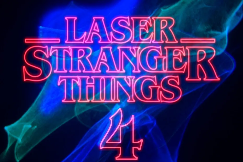 Laser Music Show: Stranger Things (NEW) 